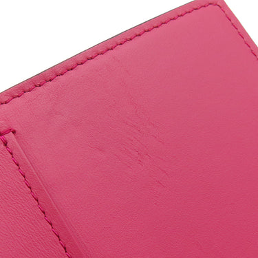 ルイヴィトン LOUIS VUITTON ポルトフォイユカプシーヌ コンパクト M62157 ノワール×ホットピンク レザー トリヨンレザー 三つ折り財布 ゴールド金具 黒 ピンク ブラック金具