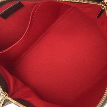 ルイヴィトン LOUIS VUITTON ヴェローナ PM N41117 ダミエエベヌ ダミエキャンバス ハンドバッグ ゴールド金具 茶