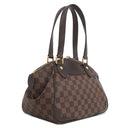 ルイヴィトン LOUIS VUITTON ヴェローナ PM N41117 ダミエエベヌ ダミエキャンバス ハンドバッグ ゴールド金具 茶