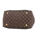 ルイヴィトン LOUIS VUITTON ヴェローナ PM N41117 ダミエエベヌ ダミエキャンバス ハンドバッグ ゴールド金具 茶