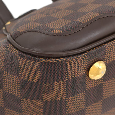 ルイヴィトン LOUIS VUITTON ヴェローナ PM N41117 ダミエエベヌ ダミエキャンバス ハンドバッグ ゴールド金具 茶