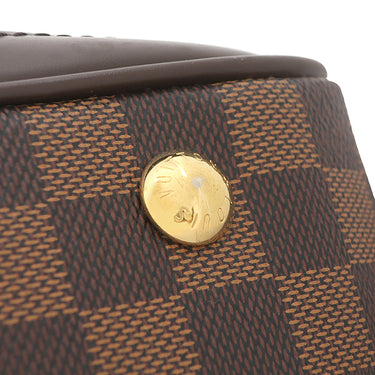 ルイヴィトン LOUIS VUITTON ヴェローナ PM N41117 ダミエエベヌ ダミエキャンバス ハンドバッグ ゴールド金具 茶