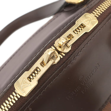 ルイヴィトン LOUIS VUITTON ヴェローナ PM N41117 ダミエエベヌ ダミエキャンバス ハンドバッグ ゴールド金具 茶