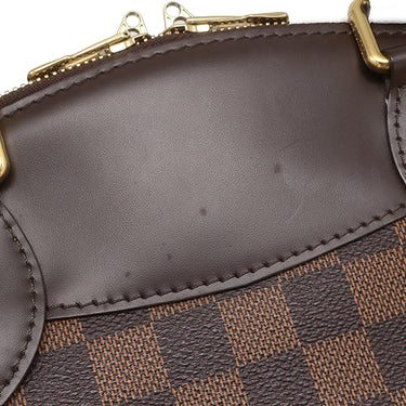 ルイヴィトン LOUIS VUITTON ヴェローナ PM N41117 ダミエエベヌ ダミエキャンバス ハンドバッグ ゴールド金具 茶