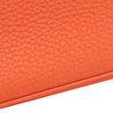 エルメス HERMES バーキン 25 カプシーヌ トゴ ハンドバッグ シルバー金具 赤