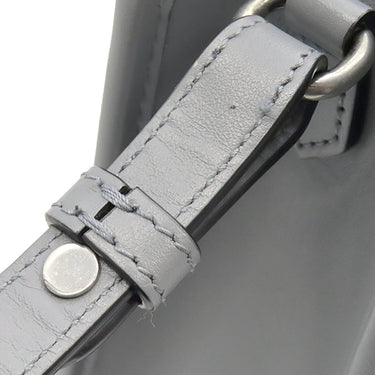 グッチ GUCCI GGマーモント ミニ ショルダー 696123 グレー レザー 2WAYバッグ シルバー金具 GGロゴ ハンドバッグ