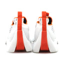 エルメス HERMES エクレール H2210982Z ホワイト×オレンジ ファブリック #41.5 スニーカー Hロゴ スリッポン ニット メッシュ ソルド品