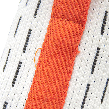 エルメス HERMES エクレール H2210982Z ホワイト×オレンジ ファブリック #41.5 スニーカー Hロゴ スリッポン ニット メッシュ ソルド品