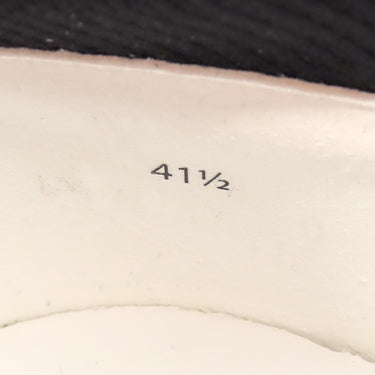 エルメス HERMES エクレール H2210982Z ホワイト×オレンジ ファブリック #41.5 スニーカー Hロゴ スリッポン ニット メッシュ ソルド品