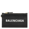 バレンシアガ BALENCIAGA ロゴ フラグメントケース 594548 ブラック レザー コインケース ゴールド金具 黒 ネックポーチ カードケース
