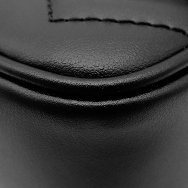 グッチ GUCCI GGマーモント ミニバッグ 476433 ブラック レザー シェブロンキルティングレザー ショルダーバッグ ヴィンテージ金具 ダブルG