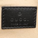 グッチ GUCCI GGマーモント ミニバッグ 476433 ブラック レザー シェブロンキルティングレザー ショルダーバッグ ヴィンテージ金具 ダブルG