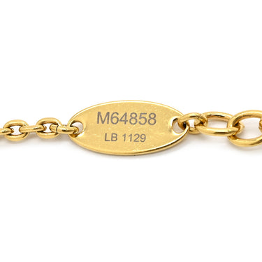 ルイヴィトン LOUIS VUITTON ブラスレ ブルーミング M64858 ゴールド GP ブレスレット LVサークル モノグラムフラワー