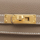 エルメス HERMES ケリー25 内縫い エトゥープ トゴ 2WAYバッグ ゴールド金具 新品 未使用 グレージュ ショルダー 2025年製