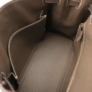 エルメス HERMES ケリー25 内縫い エトゥープ トゴ 2WAYバッグ ゴールド金具 新品 未使用 グレージュ ショルダー 2025年製