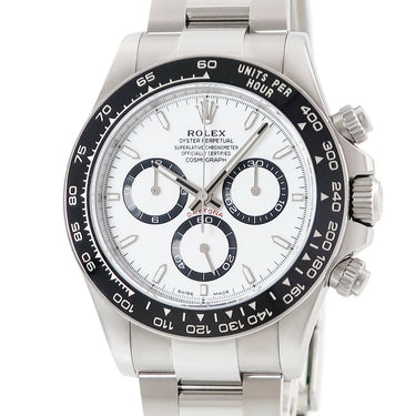 腕時計 ロレックス ROLEX コスモグラフ デイトナ 126500LN ランダム番 自動巻き メンズ ランダム番 パンダダイヤル 白 ホワイト