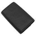グッチ GUCCI ダブルG 6連キーケース 473924 ブラック レザー キーケース シルバー金具 6連 6本 キーリング付き 黒