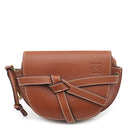 ロエベ LOEWE ゲート バッグ ミニ タン カーフ ショルダーバッグ ゴールド金具 茶