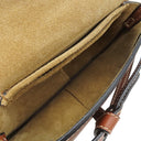 ロエベ LOEWE ゲート バッグ ミニ タン カーフ ショルダーバッグ ゴールド金具 茶