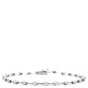デビアス DE BEERS LINE ラインブレスレット ホワイトゴールド K18WG ダイヤモンド ブレスレット ダイヤブレスレット