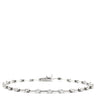 デビアス DE BEERS LINE ラインブレスレット ホワイトゴールド K18WG ダイヤモンド ブレスレット ダイヤブレスレット