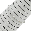 デビアス DE BEERS LINE ラインブレスレット ホワイトゴールド K18WG ダイヤモンド ブレスレット ダイヤブレスレット