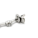 デビアス DE BEERS LINE ラインブレスレット ホワイトゴールド K18WG ダイヤモンド ブレスレット ダイヤブレスレット