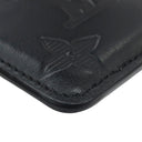 ルイヴィトン LOUIS VUITTON ポルトカルト マグネット M26738 ブラック レザー モノグラムシャドウ カードケース 黒 カード入れ