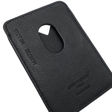 ルイヴィトン LOUIS VUITTON ポルトカルト マグネット M26738 ブラック レザー モノグラムシャドウ カードケース 黒 カード入れ