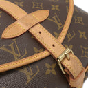 ルイヴィトン LOUIS VUITTON ソミュール 30 M42256 モノグラム モノグラムキャンバス ショルダーバッグ ゴールド金具 斜め掛け ダブルフェイス