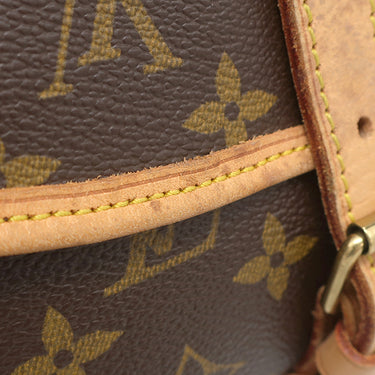 ルイヴィトン LOUIS VUITTON ソミュール 30 M42256 モノグラム モノグラムキャンバス ショルダーバッグ ゴールド金具 斜め掛け ダブルフェイス