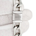 腕時計 エルメス HERMES ナンタケット NA2.110.220 クオーツ レディース シルバー アラビア 角型 チェーンブレス