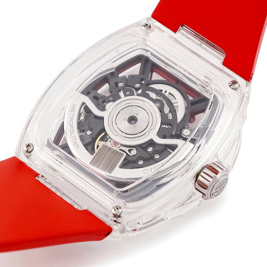 腕時計 クストス CVSTOS メトロポリタン PS サファイア ブレール・エンボロ F00103.4288002 自動巻き メンズ 新品同様 スケルトン