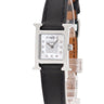 腕時計 エルメス HERMES Hウォッチ ミニ TPM HH1.110 クオーツ レディース 純正ダイヤ ホワイト シェル スクエア
