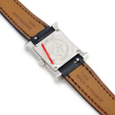 腕時計 エルメス HERMES Hウォッチ ミニ TPM HH1.110 クオーツ レディース 純正ダイヤ ホワイト シェル スクエア
