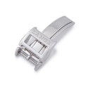ランゲ&ゾーネ LANGE&SOHNE 純正 ホワイトゴールド K18WG 腕時計パーツ Dバックル 16mm幅対応 K18WG 無垢 フォールド クラスプ パーツ 予備 替え スペア ホワイトゴールド