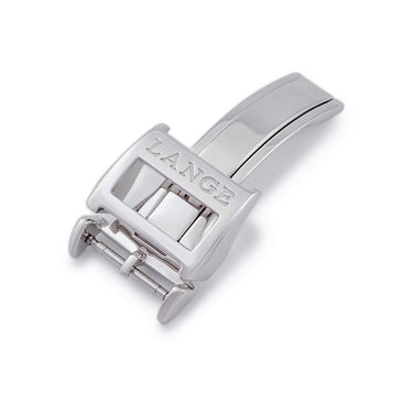 ランゲ&ゾーネ LANGE&SOHNE 純正 ホワイトゴールド K18WG 腕時計パーツ Dバックル 16mm幅対応 K18WG 無垢 フォールド クラスプ パーツ 予備 替え スペア ホワイトゴールド