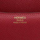 エルメス HERMES コンスタンス3 24 ルージュグレナ ヴォーエプソン ショルダーバッグ ゴールド金具 ボルドー