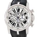 腕時計 ロジェデュブイ ROGER DUBUIS エクスカリバー クロノグラフ EX45 78 9 3.7AR 自動巻き メンズ シルバー スモールセコンド 限定