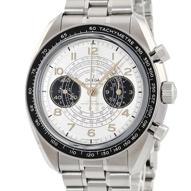 腕時計 オメガ OMEGA スピードマスター クロノスコープ パリ 2024 522.30.43.51.02.001 自動巻き メンズ 新品同様 オリンピック