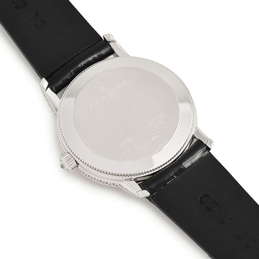 腕時計 ヴァシュロン・コンスタンタン VACHERON CONSTANTIN パトリモニー 25559/000G-9280 クオーツ メンズ レディース K18WG無垢 純正ダイヤ