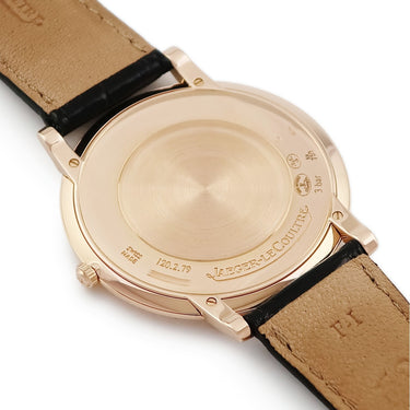腕時計 ジャガールクルト JAEGER LECOULTRE マスター ウルトラスリム 1907 Q1292520 120.2.79 手巻き メンズ K18PG無垢 極薄型 バー