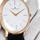 腕時計 ジャガールクルト JAEGER LECOULTRE マスター ウルトラスリム 1907 Q1292520 120.2.79 手巻き メンズ K18PG無垢 極薄型 バー