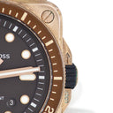 腕時計 ベル&ロス BELL＆ROSS BR-03 ダイバー ブラウン ブロンズ BR03-92-D-BR-BR/SCA 自動巻き メンズ デイト 逆回転防止ベゼル 限定