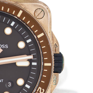 腕時計 ベル&ロス BELL＆ROSS BR-03 ダイバー ブラウン ブロンズ BR03-92-D-BR-BR/SCA 自動巻き メンズ デイト 逆回転防止ベゼル 限定