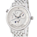 腕時計 ジャガールクルト JAEGER LECOULTRE マスター ジオグラフィーク 142.880.922 142.8.92 自動巻き メンズ リザーブドマルシェ GMT デイト