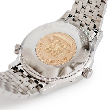 腕時計 ジャガールクルト JAEGER LECOULTRE マスター ジオグラフィーク 142.880.922 142.8.92 自動巻き メンズ リザーブドマルシェ GMT デイト