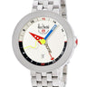 腕時計 アランシルベスタイン ALAIN SILBERSTEIN ロンド GMT OG11 自動巻き メンズ ホワイト デイト シースルーバック 限定