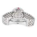腕時計 アランシルベスタイン ALAIN SILBERSTEIN ロンド GMT OG11 自動巻き メンズ ホワイト デイト シースルーバック 限定