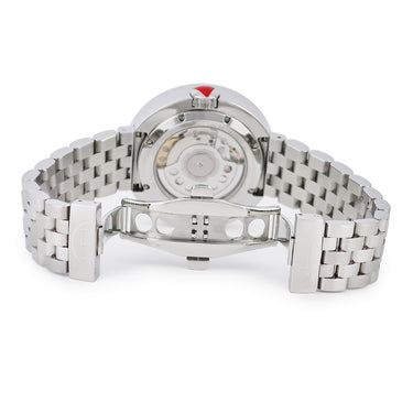 腕時計 アランシルベスタイン ALAIN SILBERSTEIN ロンド GMT OG11 自動巻き メンズ ホワイト デイト シースルーバック 限定